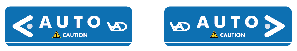 自動ドアステッカー